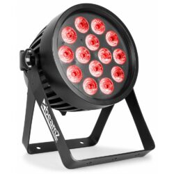 Set van 8 Aluminium IP65 LED PAR Met 14x 18W RGBAW-UV