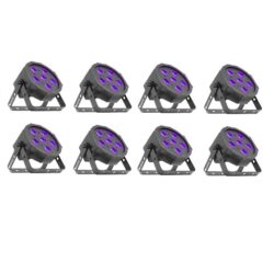 set van 4 uv spots